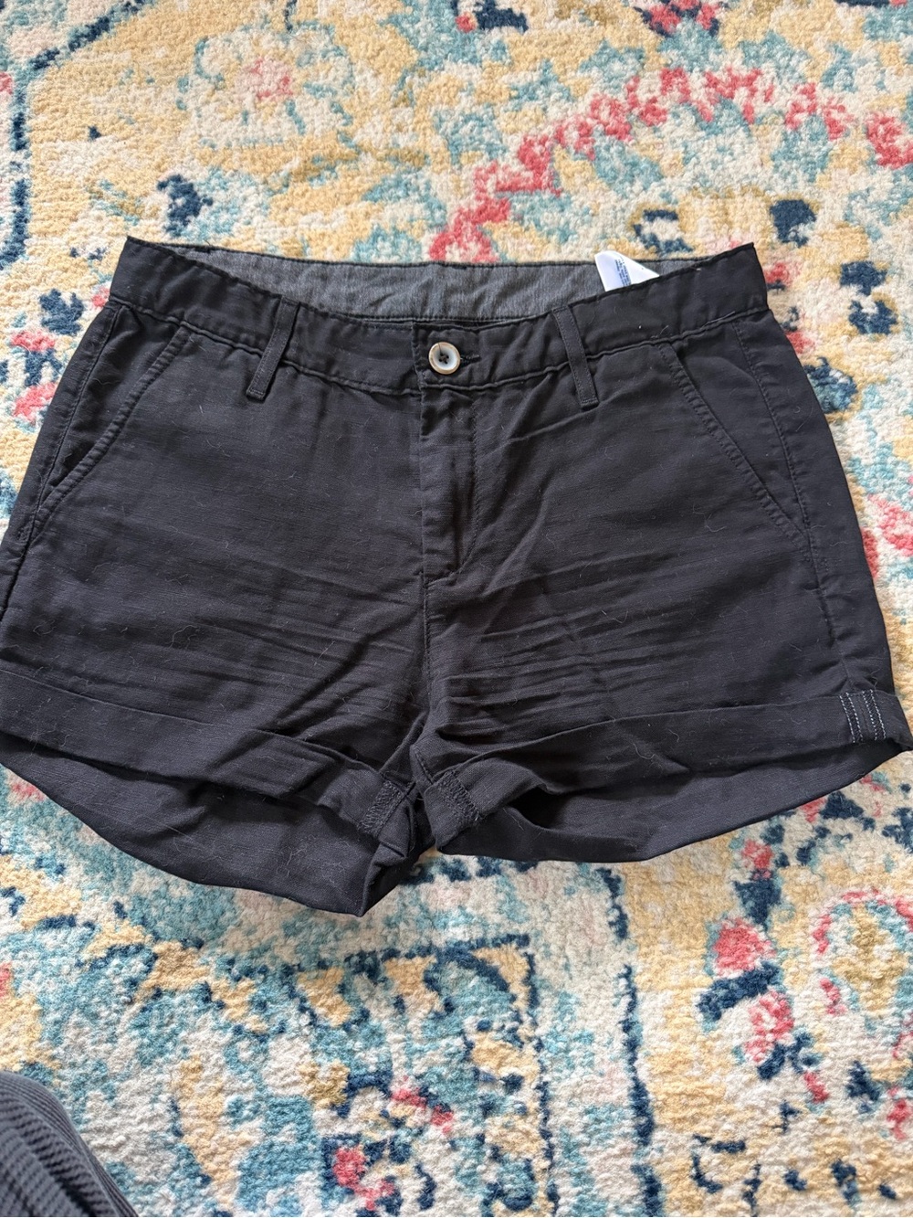 Ag Adriano Goldschmied Black cotton Casual Shorts